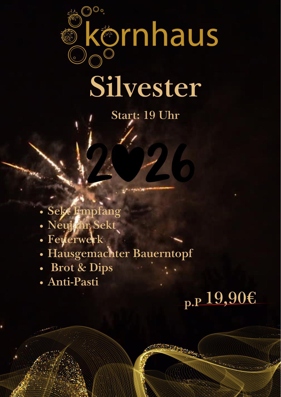Silvester-Party im kornhaus