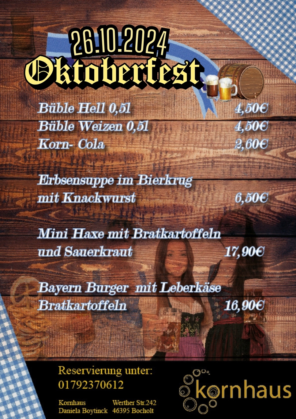 Oktoberfest schützen Bocholt Lowick Oktoberfest im Kornhaus – Feiern wie in Bayern!