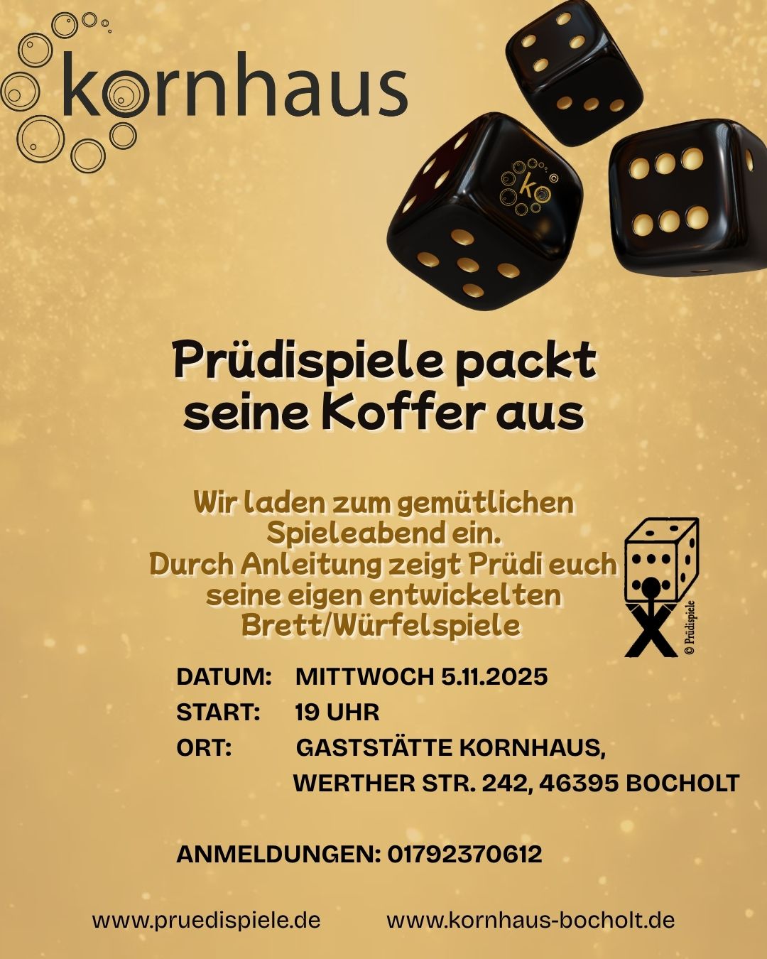 Prüdispiele direkt vom Erfrinder