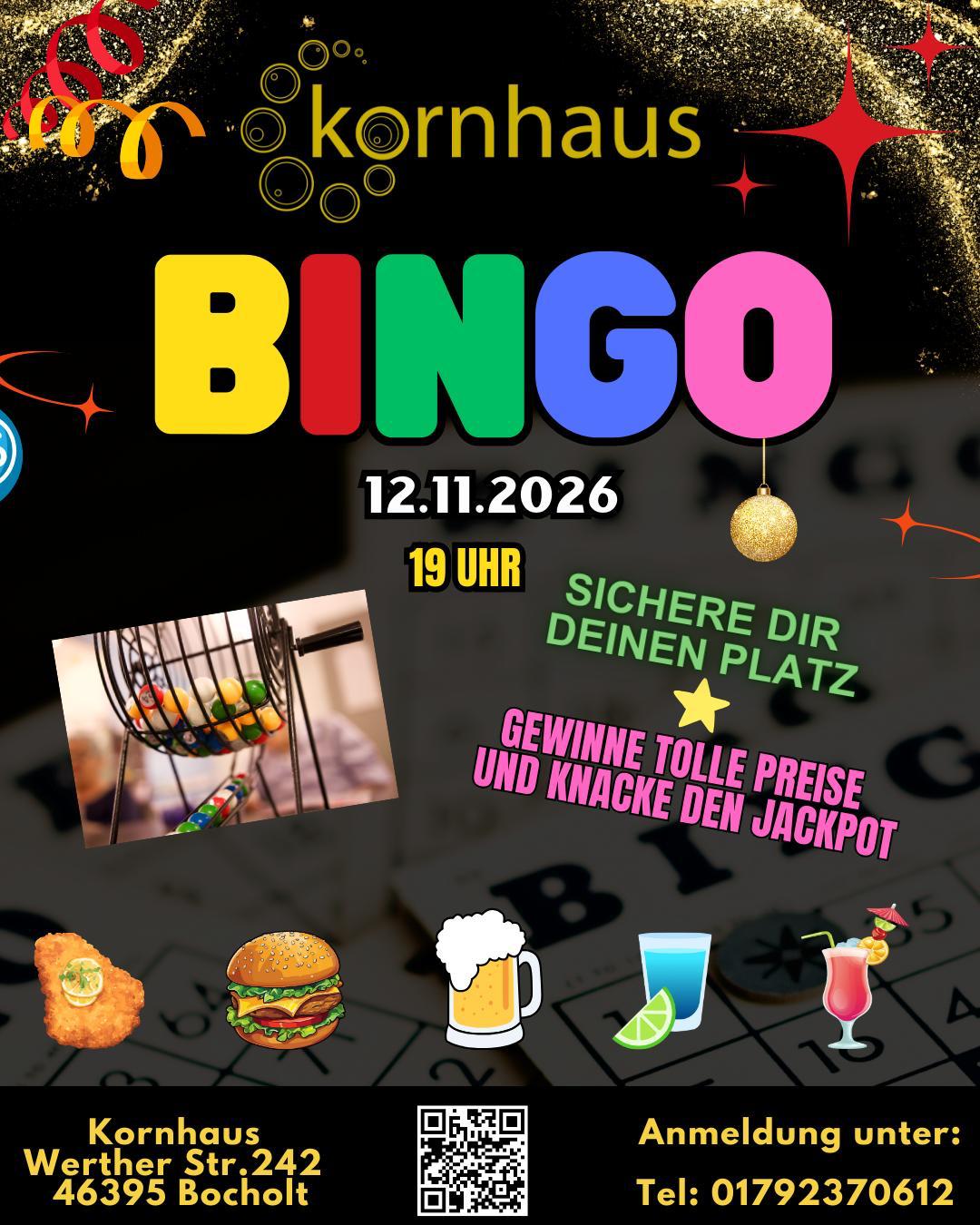 kornhaus BINGO November